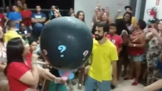 Chá Revelação trigêmeos