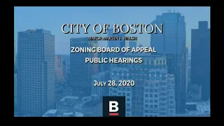 Zoning Board of Appeal Hearing 7-28-20