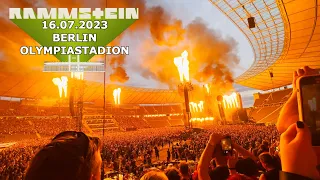 Rammstein Sonne live OLYMPIASTADION Berlin 16. 7. 2023. 4k