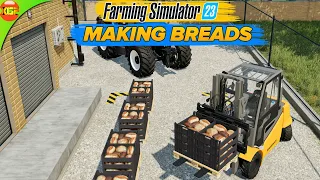 Making Bread🍞 in Bakery using Flour | Farming Simulator 23 Gameplay fs23