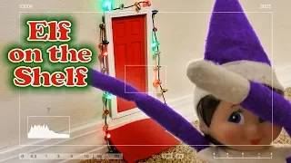 Elf on the Shelf Caught Moving on Camera! Dabbing?!?! Evil Chucky Stays!!!