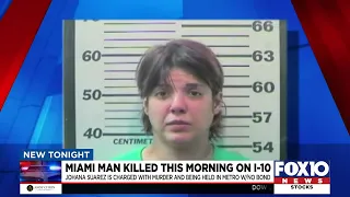 Woman accused of running over, killing her boyfriend on I 10 in Mobile County