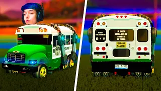 JUGANDO ROCKET LEAGUE CON UN MICROBUS *GANO TORNEO SUPERSONIC LEGEND*