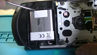 PSP e1008 снятие аккумулятора