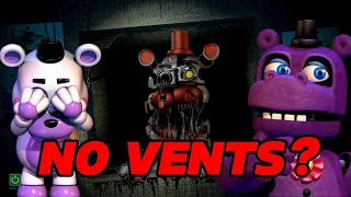 IS IT POSSIBLE To Beat Five Nights at Freddy's 6 WITHOUT Looking In The Vents?