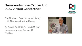 The Doctor's Experience of Living with Neuroendocrine Cancer