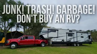 Are all RVs Junk? Trash? Broken? and a Money Pit?