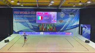 Final World Cup Aerobic Gymnastics Cantanhede 2022 IM Italy SEBASTIO Francesco
