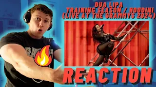 Dua Lipa - Training Season / Houdini (Live at The GRAMMYs 2024) - IRISH REACTION