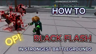 [TSB] How to black flash | Roblox The Strongest Battlegrounds