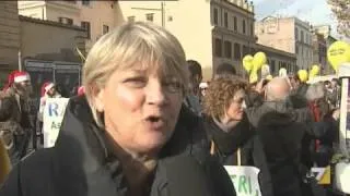 Radicali in corteo a Roma per l'emergenza carcere