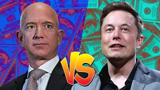 Elon Musk vs Jeff Bezos |Trillionaire Battle