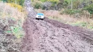 Subaru Forester месим грязь в Усть-Каменогорске