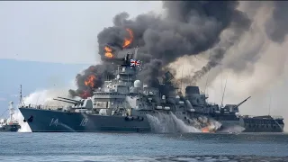 The Russian Black Sea Fleet succeeded in sinking 3 British and French warships in the Black Sea