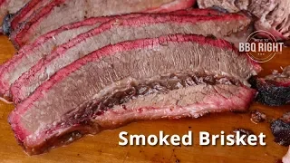 Texas Style Smoked Brisket on Stick Burner