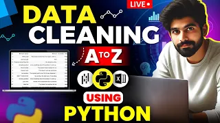 DATA CLEANING Using PYTHON for Data Analytics, Data Science & Machine Learning (Project) - LIVE