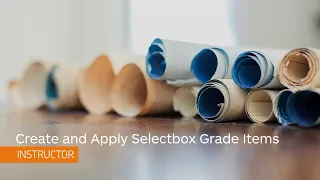 Grades and Assignments - Create and Apply Selectbox Grade Items - Instructor