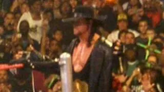 Undertakers entrance 11/16/09 wwe msg live