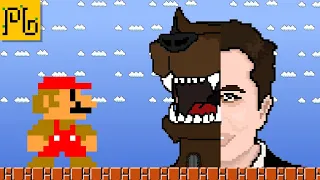 Mario vs Giant Beast Maze vs Giant Elon Maze old animation (Mario Cartoon Animation)