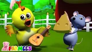 Canção de som animal | Musica para bebes | Animação | Farmees Português | Desenhos animado