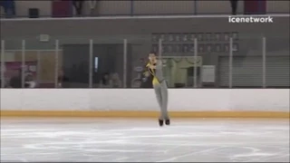 2015 Southwest Pacific Regionals Novice Short Program - Eric Sjoberg