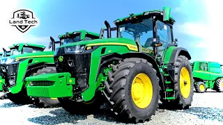 Новый трактор John Deere 8R - мощная машина с дизайном от BMW!