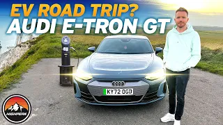 CAN YOU ROAD TRIP IN AN EV? 600 Miles in the Audi e-tron GT