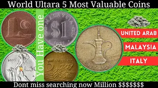 Top Of Ultra 2024: Most Valuable Rare Coins WORTH Big Money Top Five Brand Coins Worth Million $$$