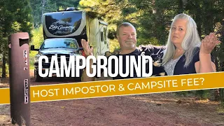 Beware of Camp Host Imposters, Free Camping California, Lassen National Forest Goumaz Campgrounds