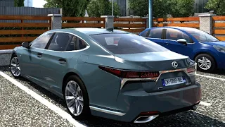 ETS 2 - LEXUS LS 500 F SPORT ! G29 GAMEPLAY