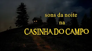dormir ao som de CASINHA NO CAMPO ~ Sons da Noite, Sinos, Sapos💤