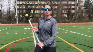 Girl lacrosse coach corner How to Cradle a Lacrosse Ball
