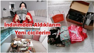 YENİ CİCİLERİM/ İNDİRİMDEN  NELER ALDIM/ ARKADAŞIMA KAHVALTIYA Gittim. #vlog #günlükvlog #alışveriş