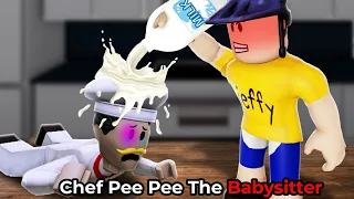 SML ROBLOX: Chef Pee Pee The Babysitter ! ROBLOX Brookhaven 🏡RP - Funny Moments