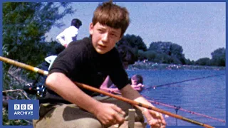 1970: CHILDREN Explain the JOY of FISHING | Nationwide | Niche Sports | BBC Archive