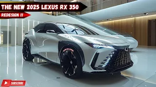 "Don't Wait: The Urgent Arrival of the 2025 Lexus RX 350"