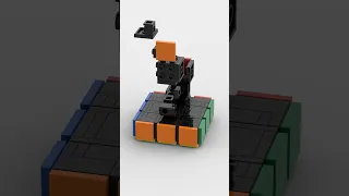 Lego Rubik's Cube MOC Build Animation #shorts