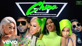 Anuel AA, Nicki Minaj, Daddy Yankee, Doja Cat,  Karol G, Cardi B, Ozuna & More - China (Music Video)