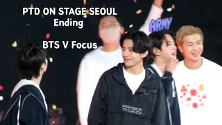 220313 Permission To Dance On Stage Seoul - 엔딩 (Ending) BTS V 방탄소년단 뷔 focus 4K Fancam