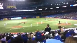 Fans Fighting over Alex Rios' Home Run