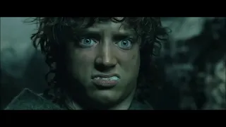 Shelob Wraps Frodo