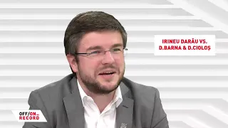 OFF/ON THE RECORD, 10 Octombrie 2021. Invitat: Irineu Darău, senator al USR PLUS.