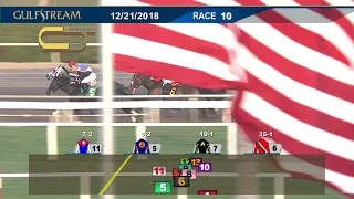 Gulfstream Park Carrera 10 - 21 de Diciembre 2018