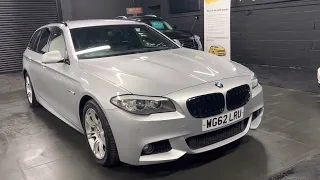 2012/62 BMW 520d M Sport Touring Auto ( Titanium Silver - S/H to 96k miles)