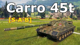 World of Tanks Carro da Combattimento 45t - 4 Kills 10,4K Damage