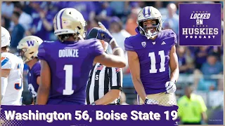 Washington Beats Boise State 56-19