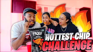 WE TRIED THE HOTTEST CHIP (GHOST PEPPER) AND IT WENT LEFT!!! FEAT. PIO