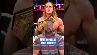 Breaking! WWE Releases Matt Riddle. #wwe #trendingshorts