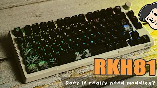 Does It Really Need Modding? - Royal Kludge RKH81 Teardown