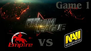 (RU) Na’Vi vs Unique Nova |Dota 2| BO3 |DreamLeague S13| Хату на Нави? комментатор-by Max_el0